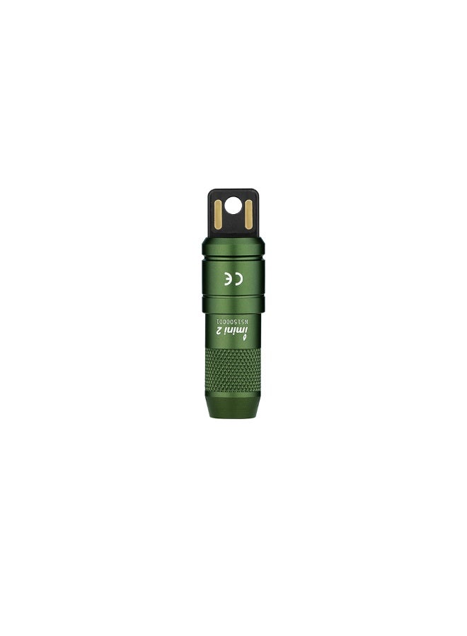 Olight iMini 2 Rechargeable Mini EDC Keychain Flashlight 50 Lumens USB Magnetic Base Aluminum Pocket Light - Image 2